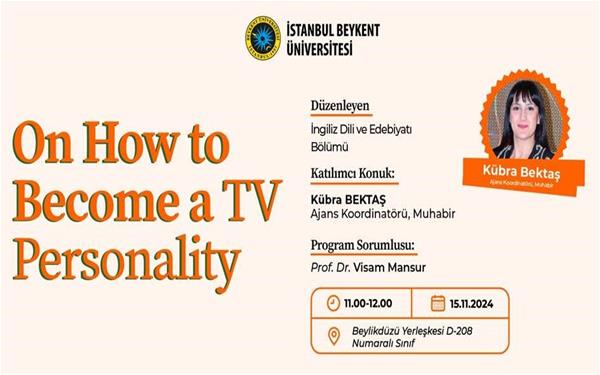 On How to Become a TV Personality