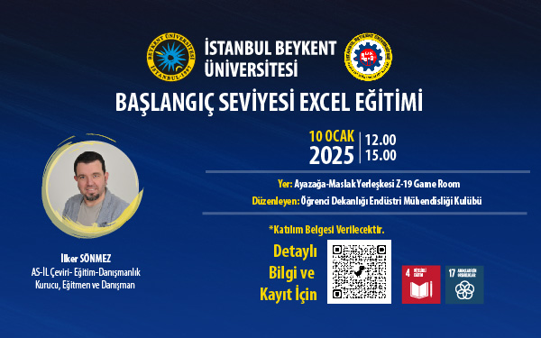 Baslangıc seviyesi excel egitimi