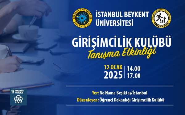 girisimcilik kulubu tanısma etkinligi