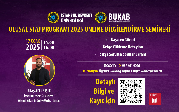 ulusal staj programı 2025  bilgilendirme