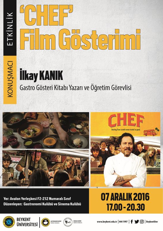 'Chef' Film Gösterimi