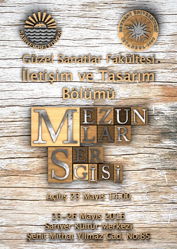 İletişim ve Tasarım Bölümü Mezunlar Sergisi